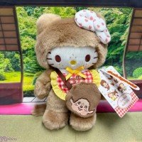 205899 Monchhichi x Hello Kitty S Size Standing Plush ~ Kitty with Bag ~ RARE 205899 Monchhichi x Hello Kitty S Size Standing Plush ~ Kitty with Bag ~ RARE