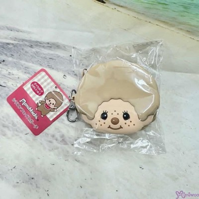54238 Monchhichi Silicon Coin Bag Purse Beige 54238 Monchhichi Silicon Coin Bag Purse Beige