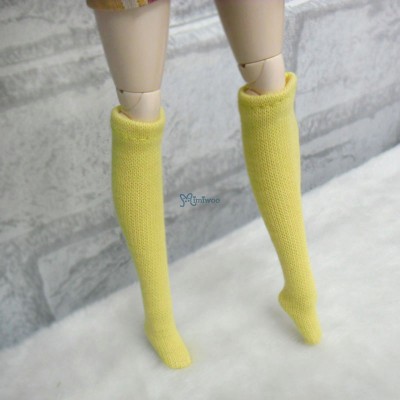 1/6 Bjd Doll Long Socks Yellow TPD119YEW 1/6 Bjd Doll Long Socks Yellow TPD119YEW