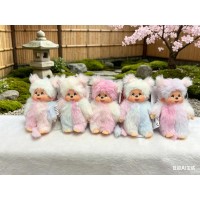 243952 Monchhichi 10cm Tye Die Girl Mini Keychain (Color is Random) 243952 Monchhichi 10cm Tye Die Girl Mini Keychain (Color is Random)