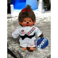 271300 Sekiguchi Sports Monchhichi S Size Judo Girl ~~ RARE ~~ 271300 Sekiguchi Sports Monchhichi S Size Judo Girl ~~ RARE ~~