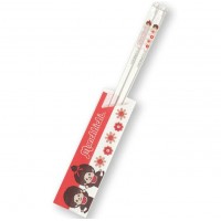 713087 Sekiguchi Monchhichi 23cm Methacrylic Resin Adult Chopsticks ~ Made in Japan 713087 Sekiguchi Monchhichi 23cm Methacrylic Resin Adult Chopsticks ~ Made in Japan