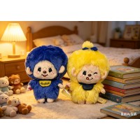 XA033 Sekiguchi Monchhichi GEO Stuffing Plush 15m Boy & Girl ~ Japan Limited XA033 Sekiguchi Monchhichi GEO Stuffing Plush 15m Boy & Girl ~ Japan Limited